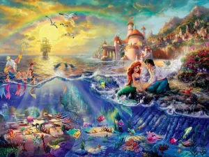 Thomas Kinkade Disney: The Little Mermaid - 1500pc Jigsaw Puzzle by Ceaco