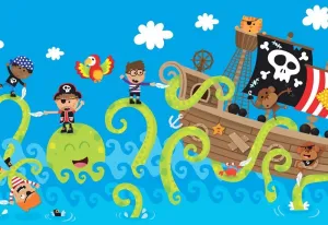 Ocean Friends - 24pc Super Sized Floor Puzzle by Ravensburger