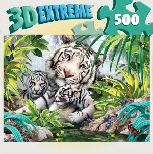 Tiger Love - 500pc Jigsaw Puzzle by Masterpieces