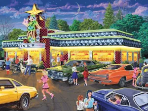 Star Diner - 500pc Jigsaw Puzzle by Sunsout