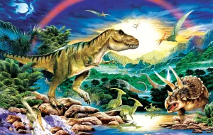 Tyrannosaur - 100pc Jigsaw Puzzle By Sunsout