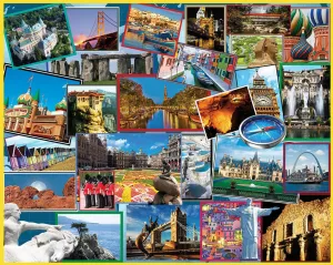 Where in the World - 1000pc Jigsaw Puzzle by White Mountain