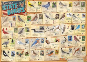 State Birds - 1000pc Jigsaw Puzzle by Eurographics