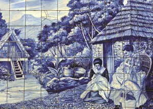 Portugese Tiles from Funchal - 500pc Jigsaw Puzzle By Jumbo