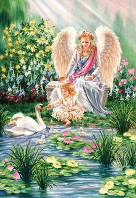 A Gift of Love - 1000pc Jigsaw Puzzle By Castorland