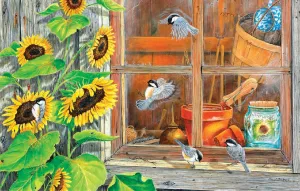 Potting Shed - 15pc Jigsaw Puzzle by Sunsout