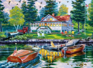 Darrell Bush: Cottage Retreat - 1000pc Jigsaw Puzzle By Buffalo Games