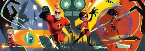 Disney: Incredibles 2 - 700pc Panoramic Jigsaw Puzzle by Ceaco