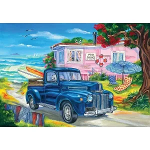 Southern Skies III: Pink Palace - 500pc Jigsaw Puzzle by Holdson
