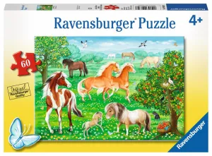 Mustang Meadow - 60pc Jigsaw Puzzle By Ravensburger