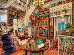 Readers Paradise - 1000pc Jigsaw Puzzle By White Mountain