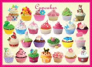 Cupcakes - 300pc Jigsaw Puzzle by Eurographics