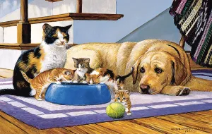 What's a Dog to Do? - 100pc Jigsaw Puzzle By Sunsout