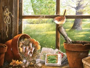 Garden Shed Seedlings - 500pc Jigsaw Puzzle By Sunsout