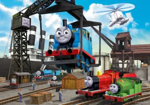 Thomas &amp; Friends- At the Docks - 35pc Jigsaw Puzzle By Ravensburger
