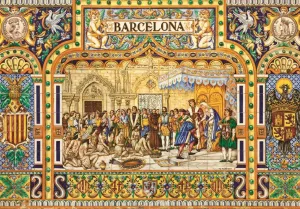 Tiles of Barcelona - 3000pc Jigsaw Puzzle By Jumbo