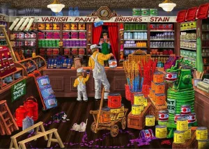 Love to Shop: Colour It Purple - 1000pc Jigsaw Puzzle by Holdson