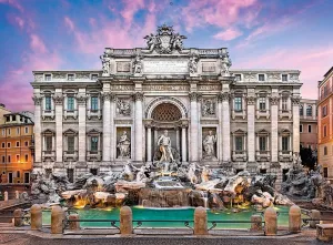 Trevi Fountain - 500pc Jigsaw Puzzle by Clementoni