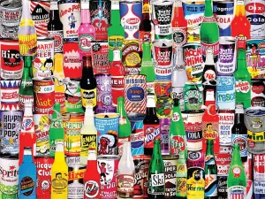 Soda Pop - 1000pc Jigsaw Puzzle by White Mountain