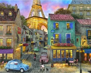 Eiffel Magic - 1000pc Jigsaw Puzzle By Springbok