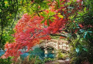 Japanese Garden - 1000pc Jigsaw Puzzle By Castorland