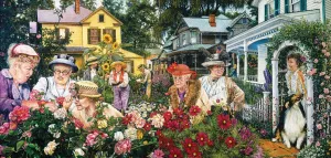 Ladies Garden Club - 1000pc Jigsaw Puzzle by Sunsout