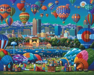 Above Denver - 500pc Jigsaw Puzzle by Dowdle