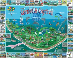 Sanibel &amp; Captiva - 1000pc Jigsaw Puzzle by White Mountain