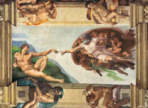 Michelangelo â€œThe Creation...â€ - 1000pc Jigsaw Puzzle by Clementoni