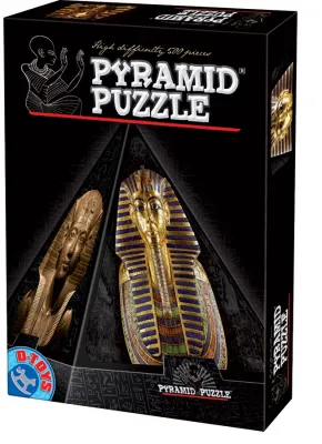 Egyptian Art 1 - 500pc Shaped Jigsaw Puzzle by D-Toys