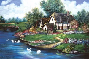 Flourishing Spring - 1000pc Jigsaw Puzzle by Tomax