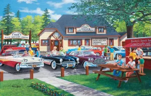 The Past Lane - 1000pc Jigsaw Puzzle By Sunsout