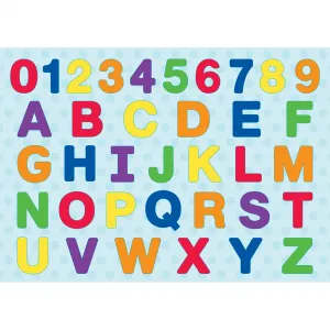 ABC123 - 48pc Educational Wood Jigsaw Puzzle by Masterpieces