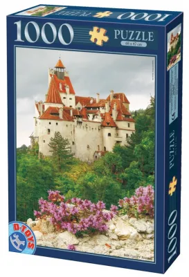 Bran Castle Portrait - 1000pc Jigsaw Puzzle by D-Toys