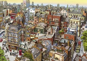 Sherlock &amp; Co. - 2000pc Jigsaw Puzzle By Heye