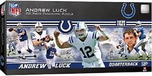 NFL: Andrew Luck - 750pc Panoramic Jigsaw Puzzle By Masterpieces