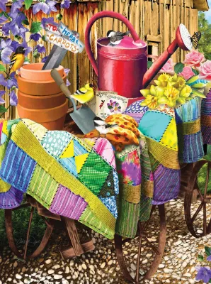 Gardening Birds - 1000pc Jigsaw Puzzle by SunsOut