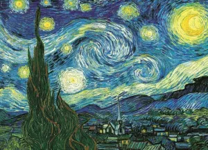 Starry Night by Vincent van Gogh - 100pc Jigsaw Puzzle by Eurographics