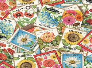 Seed Packets - 500pc Jigsaw Puzzle by Lang