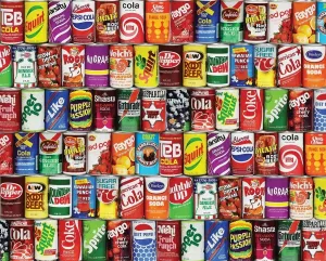 Retro Refreshments - 1000pc Jigsaw Puzzle By Springbok