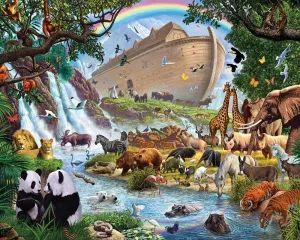 Noah's Ark - 1000pc Jigsaw Puzzle by Vermont Christmas Company
