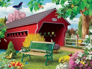 Springtime - 750pc Jigsaw Puzzle by Masterpieces