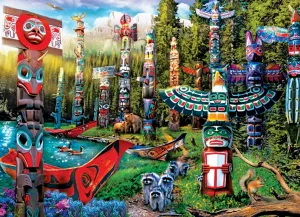 Totem Dreams - 500pc Jigsaw Puzzle by Eurographics