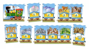 Train - 21pc Jigsaw Puzzle By Castorland