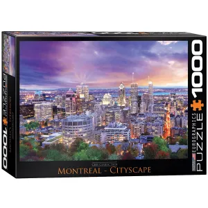 Montreal - 1000pc Jigsaw Puzzle by Eurographics