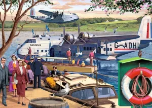 Empire Flying Boats - 1000pc Jigsaw Puzzle By Falcon