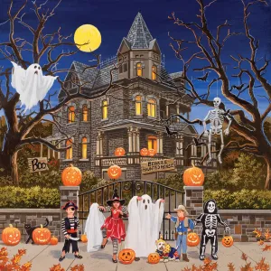 Beware Haunted House - 1000pc Jigsaw Puzzle by SunsOut