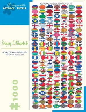 Blackstock: Egg Patterns - 1000pc Jigsaw Puzzle by Pomegranate