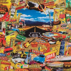 On the Route - 1000pc Jigsaw Puzzle by Sunsout