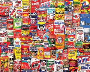 Wacky Packs - 1000pc Jigsaw Puzzle by White Mountain